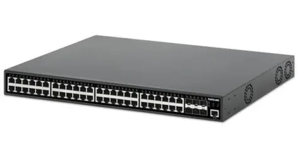 Intellinet 54-P / Switch / L2+ Managed / 54- Port PoE+ 450W / 48x GbE / 6x 10G SFP+ (561969)