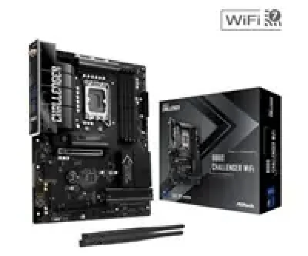 ASRock B860 Challenger WiFi / Základná doska / B860 / LGA 1851 / 4X DDR5 / 2.5G LAN / Wi-Fi 7 / ATX