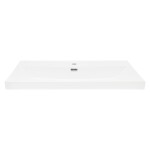 Nábytkové umývadlo SAT B-Way 81x46,5 cm otvor pre batériu uprostred SATBW8046 SATBW8046