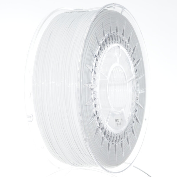 PET-G filament 1,75 mm biely Devil Design 1 kg