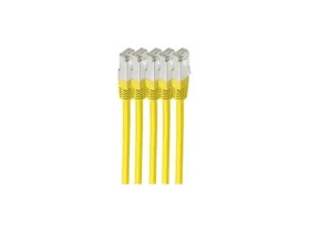 Shiverpeaks Cat6 S/FTP žltá / Patch kábel / 0,5 m / RJ-45 / LSZH (BS75711-H0.5Y-SET5)