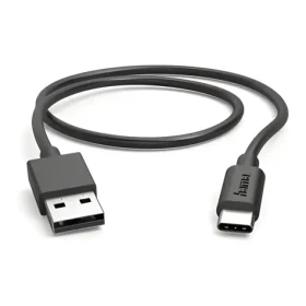 HAMA čierna / Nabíjací kábel / USB-A - USB-C / 0,5 m / 480 Mbit/s / Rýchle nabíjanie