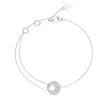 Guess Dámsky oceľový náramok Blooming Summer JUBB05224JWRH 18,5 cm