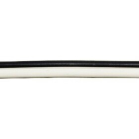 BELI-BECO YL6230 opletenie / lanko 2 x 0.50 mm² biela, čierna 20 m; YL6230