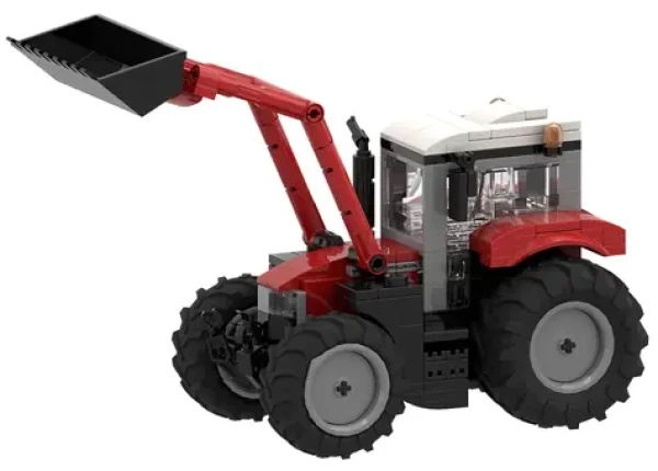 BRIXIES PLUS 222.775 Massey Ferguson 5S - traktor s čelným nakladačom