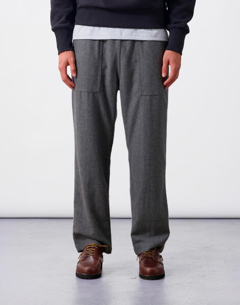 Service Works Flannel Chef Pants Charcoal XL