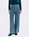 Thinking MU Fuzz Corduroy Karina Pants BLUE 38