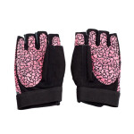 Gymnastické rukavice Pink/Gray W HMS RST03 r.S ženy NEPLATÍ