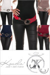 Sexily waist belt with XL fastener