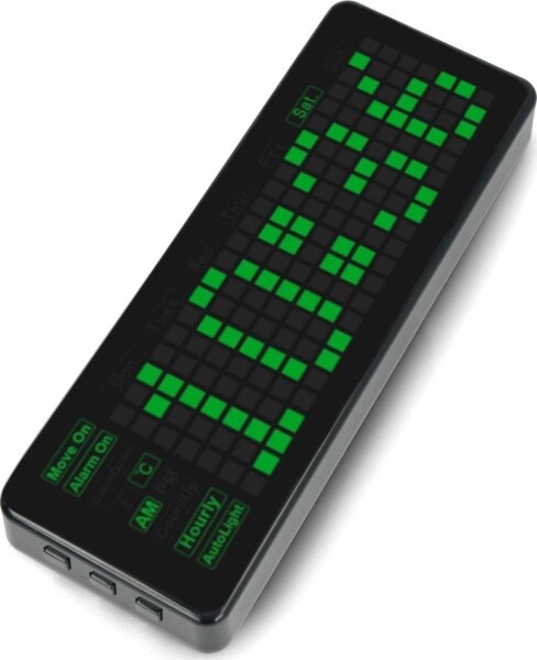 Waveshare Pico-Clock-Green - moduł z cyfrowym zegarem elektronickým LED - nakładka do Raspberry Pi Pico - Waveshare 19695}