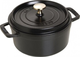 Staub Hrniec okrúhly 18 cm čierny