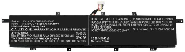 LMP Battery 87.46Wh Li-Polymer