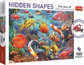 Trefl - Puzzle - Hidden Shapes: Podmorský život