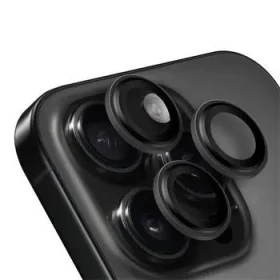 Obal:Me Ochrana Šošoviek pre Apple iPhone 15 Pro/15 Pro Max Black Titanium (57983125788)