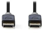 Nedis DisplayPort 1.4 kábel antracitový / Kábel DisplayPort / 8K / 2 m (CCBW37014AT20)