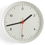 HAY Nástenné hodiny White Ø 26,5 cm