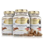 Golden Nature Exclusive Cordyceps sinensis CS-4 50% polysacharidov 300 cps. (3x100 cps) (GN2100039)