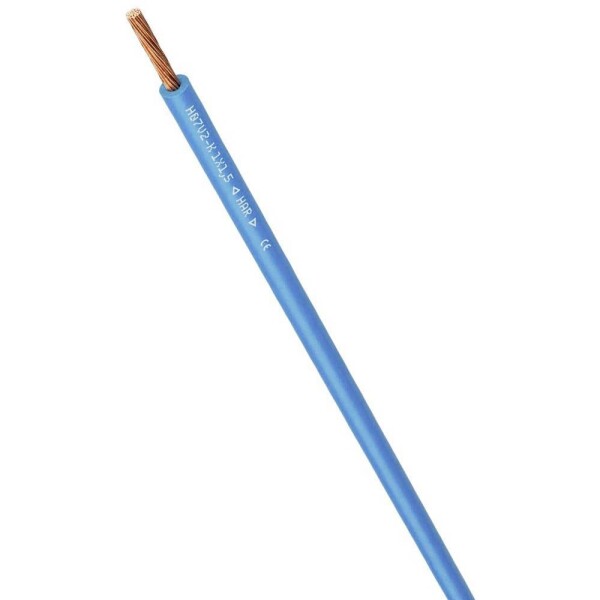 LAPP 4519024K/400 jeden drôt, 1 x 6 mm², modrá, 400 m; 4519024K/400