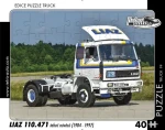 RETRO-AUTA Puzzle TRUCK č.19 Liaz 110.471 ťahač návesov