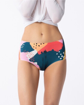 Dámske nohavičky Simple Maxi Tutti Frutti Mix Colors - Julimex S Mix barev