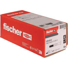 Fischer 543579 fischer ULTRACUT FBS II 8x60 10/- SK A4 Concrete screw 50 ks; 543579