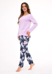 Cornette pyžamo 145/462 Natalie long/r S-2XL ženy vřesově zelená XL