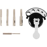 FRITZFURT 1191-3140 sada diamantových vrtákov, 5 mm, 6 mm, 8 mm, 10 mm, 12 mm, délka 215 mm, 6-dielna; 1191-3140