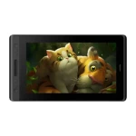 Huion Kamvas Pro 13 GT133 čierna / Grafický tablet / 293.76 x 165.24 mm / 5080 LPI / 8192 úrovní tlaku / USB-C (GT133)