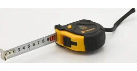Vorel Meter zvinovací 5 m žlto-čierny / 16 mm