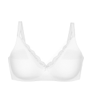 AMOURETTE - Minimizer: jeden košíček, hladká bezšvová silueta Triumph WHITE 100D