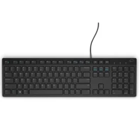 DELL KB-216 SK čierna / Multimediálna klávesnica / SK / QWERTZ / USB (580-ADGN)