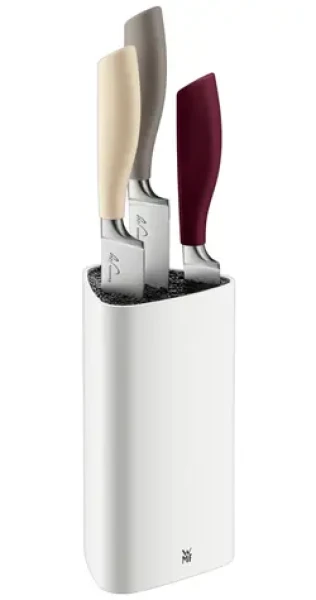 WMF Elements 18.8430.9990 / Blok na nože / 4 ks / nerezová oceľ / plastová rukoväť (1884309990)