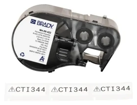 BRADY Polyesterové štítky pre BMP41/BMP51/BMP53/M511 / Štítky do tlačiarne / 12,7 x 38,1 mm / lesklé / 180 ks (M4-89-422)