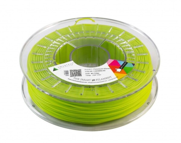 Smartfil FLEX filament karibsky zelený 1,75 mm Cívka: 0,75 kg