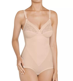 Dámske body Formfit BS X v telovej farbe SKIN – TRIUMPH Porcelain Mousse 85C