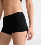 Dámske bavlnené krátke nohavice GO Daily 3P - BLACK - black 0004 - SLOGGI BLACK M