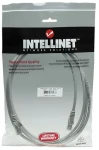 Intellinet U/UTP Cat5e šedá / Patch kábel / RJ-45 / 5 m / Pozlátené kontakty (319812)