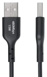 StarTech USB-A na USB-C čierna / Kábel / 1 m / 480 Mbps / rýchle nabíjanie (USB2AC1MNC)