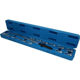 Brilliant Tools BT571060 Súprava klinového remeňa a napínacieho kľúča, 15 ks; BT571060