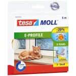 Tesa E-PROFILE 05463-00120-00 tesniaca páska tesaMOLL® biela (d x š) 6 m x 9 mm 1 ks; 05463-00120-00