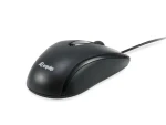 Equip kompaktná myš USB-C čierna / Myš / drôtová / optická / 1200 DPI / 1,5 m (245116)