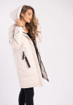Dámsky kabát L22055-W24 béžový J-ASPEN - Volcano XL