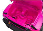Mamido Elektrické autíčko Jeep Rubicon 24 V 2x200 W ružové