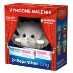 BEPANTHEN Ochranná masť 2 x 100 g + maňuška set
