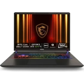 MSI Vector 16 HX AI A2XWHG-695XCZ sivá / 16" FHD+ / Intel Core Ultra 7 255HX / 16GB / 1TB SSD / RTX 5070Ti 12GB / Bez OS (9S7-15M352-695)