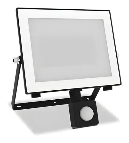Philips Lois čierna / Reflektor LED / senzor pohybu a súmraku / 50W / 5400lm / 3000K / IP65 (SKL000495161)