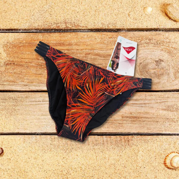 Spodný diel plaviek BB708 black-orange - Selmark M