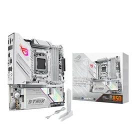Asus ROG STRIX B850-G GAMING WIFI biela / B850 / 4X DDR5 / 1x 2.5 GLAN / Wi-Fi 7 / mATX (90MB1M30-M0EAY0)
