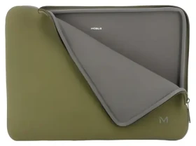 Mobilis Skin Sleeve púzdro pre notebook 12,5-14" khaki šedá / Púzdro na notebook / Neoprén / do 14,2" (049020)
