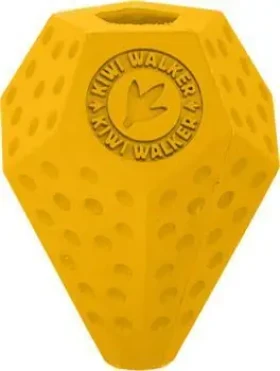 KIWI WALKER Hračka DIABALL Mini oranžová / Guma / Otvor na maškrty / Pre psov / 8 cm (RUB-847)